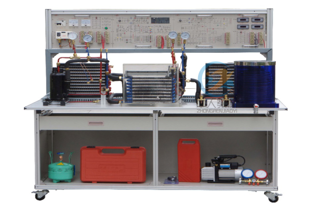 現代制冷與空調系統技能實訓裝置,制冷與空調技能實驗臺