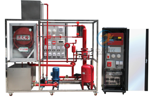 消防聯(lián)動控制中心及滅火系統(tǒng)實訓裝置,消防培訓設(shè)備