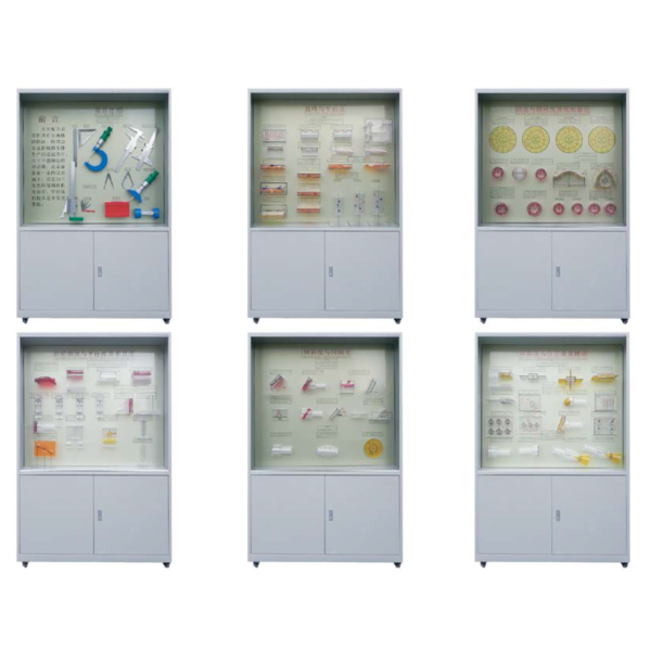 《公差配合》示教實訓臺(圖1) 《公差協作》示教實驗臺,透明可視化注塑成型模仿實驗臺