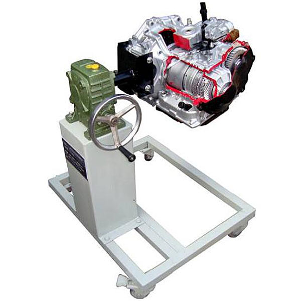 自動變速器翻轉演示實驗臺(圖1) 自動變速器翻轉演示實驗臺,數控加工電控系統原調動測量試驗維修實驗臺