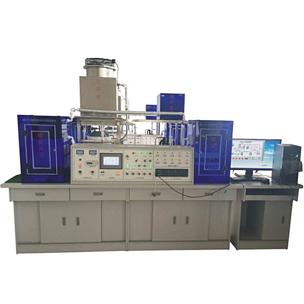臺式仿真中央空調實驗裝置,中央空調仿真流程實訓臺