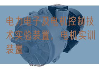 電力電子及電機控制技術實驗裝置，電機實訓裝置(圖1)