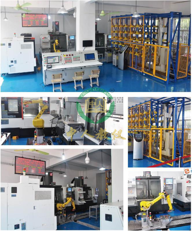 智能加工柔性實訓系統,智能工廠實訓系統(WMS+MES+ERP)案例2